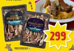 Coop Prix HENRIETTES PINNEKJØTT AV LAM, NOK 299 tilbud