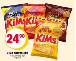 Coop Extra KIMS POTETCHIPS, NOK 24.9 tilbud