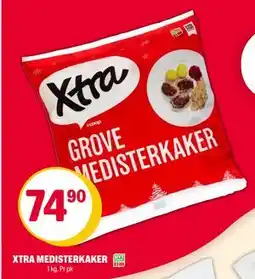 Coop Extra XTRA MEDISTERKAKER, NOK 74.9 tilbud