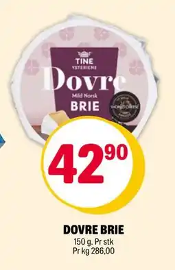 Coop Extra DOVRE BRIE, NOK 42.9 tilbud