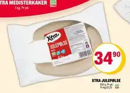 Coop Extra XTRA JULEPØLSE, NOK 34.9 tilbud