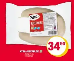 Coop Extra XTRA JULEPØLSE, NOK 34.9 tilbud