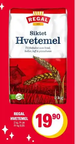 Coop Extra REGAL HVETEMEL, NOK 19.9 tilbud
