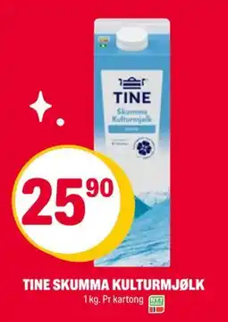 Coop Extra TINE SKUMMA KULTURMJØLK, NOK 25.9 tilbud