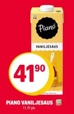 Coop Extra PIANO VANILJESAUS, NOK 41.9 tilbud
