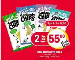 Coop Extra SØRLANDSCHIPS RIFLA, NOK 55 tilbud