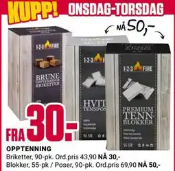 Europris OPPTENNING tilbud