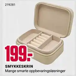 Europris SMYKKESKRIN, NOK 199 tilbud