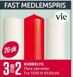 Europris KUBBELYS tilbud