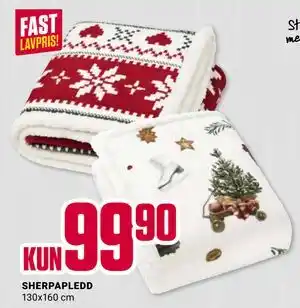 Europris SHERPAPLEDD, NOK 99.9 tilbud