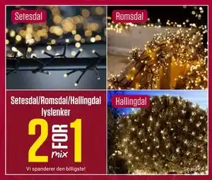 Setesdal/Romsdal/Hallingdal lyslenker