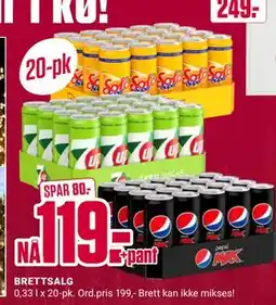 Europris BRETTSALG, NOK 119 tilbud