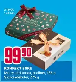Europris KONFEKT ESKE, NOK 99.9 tilbud