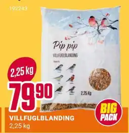 Europris VILLFUGLBLANDING, NOK 79.9 tilbud