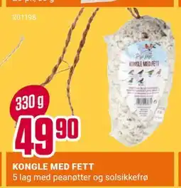 Europris KONGLE MED FETT, NOK 49.9 tilbud