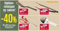 Europris Kjøkkenredskaper og -sakser! tilbud