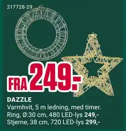 Europris DAZZLE tilbud