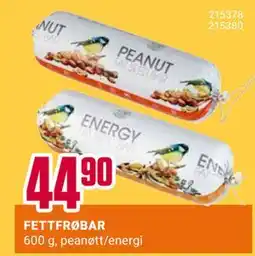 Europris FETTFRØBAR, NOK 44.9 tilbud