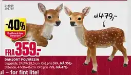 Europris DÅHJORT POLYRESIN tilbud