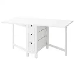 IKEA Norden Slagbord, hvit, 26/89/152x80 cm tilbud