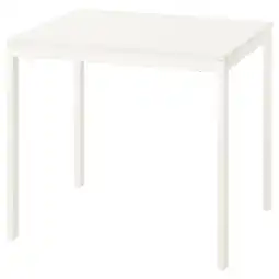 IKEA Vihals Uttrekkbart bord, hvit, 84/120x74 cm tilbud