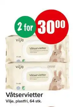 Spar Våtservietter tilbud