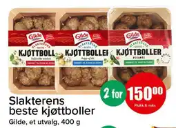 Spar Slakterens beste kjøttboller tilbud