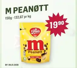 Holdbart m Peanøtt, NOK 19.9 tilbud