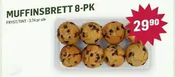 Holdbart Muffinsbrett 8-pk., NOK 29.9 tilbud