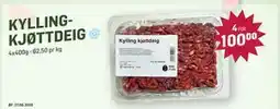 Holdbart Kylling-kjøttdeig, NOK 100 tilbud