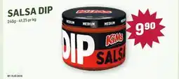 Holdbart Salsa dip, NOK 9.9 tilbud