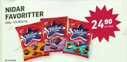 Holdbart Nidar favoritter, NOK 24.9 tilbud