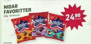 Nidar favoritter, NOK 24.9