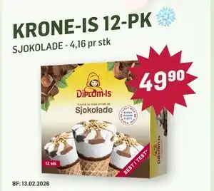 Krone-is 12-pk., NOK 49.9