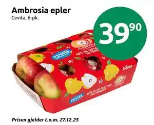 Ambrosia epler, NOK 39.9
