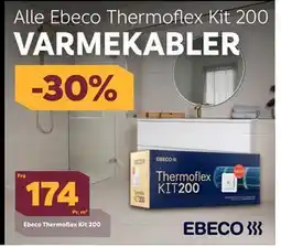 Megaflis Alle Ebeco Thermoflex Kit 200 tilbud