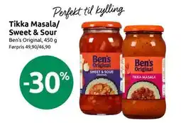 Joker Tikka Masala/ Sweet & Sour tilbud