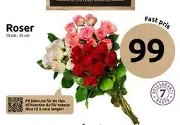 Joker Roser, NOK 99 tilbud