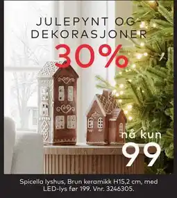 Skeidar JULEPYNT OG-DEKORASJONER tilbud