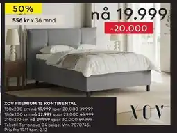 Skeidar XOV PREMIUM 15 KONTINENTAL tilbud