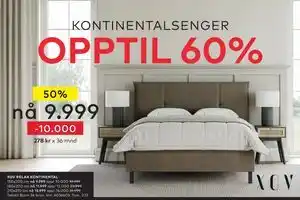 Skeidar XOV RELAX KONTINENTAL tilbud