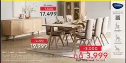 Skeidar Woodcraft spisebord, NOK 29629, Medlemspris tilbud