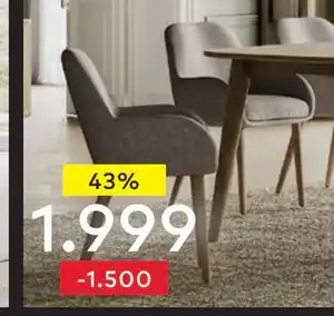 Skeidar Carmen spisestol, NOK 1999 tilbud