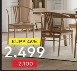 Skeidar York spisestol, NOK 2499 tilbud