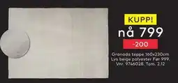 Skeidar Granada teppe, NOK 799 tilbud