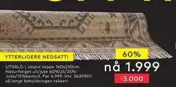 Skeidar Jaipur teppe 160x230cm, NOK 1999 tilbud