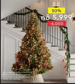 Skeidar Beitostølen kunstig juletre, NOK 5999 tilbud