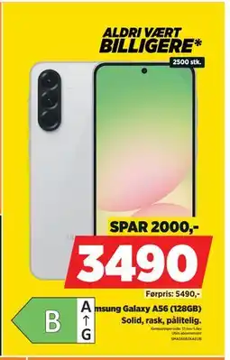 POWER Samsung Galaxy A56 (128GB), NOK 3490 tilbud
