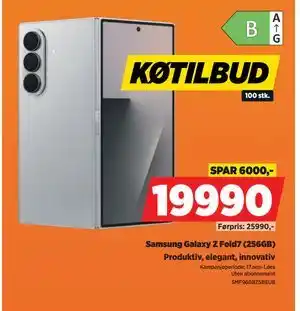 Samsung Galaxy Z Fold7 (256GB), NOK 19990