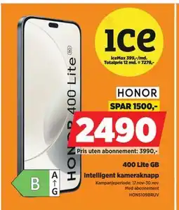 POWER 400 Lite GB, NOK 2490 tilbud